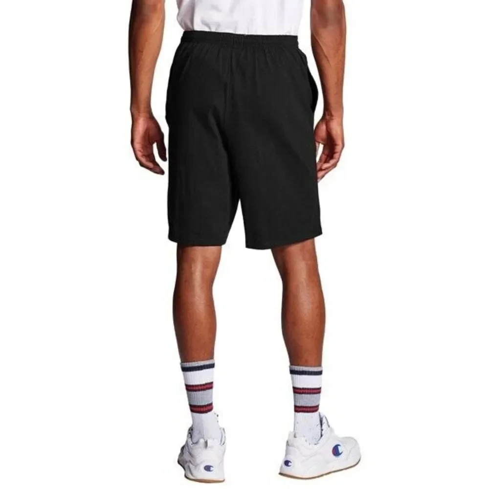 Champion Men's Authentic Cotton 9" Shorts with Pockets, Clothing Size: L - Picture 3 of 5
